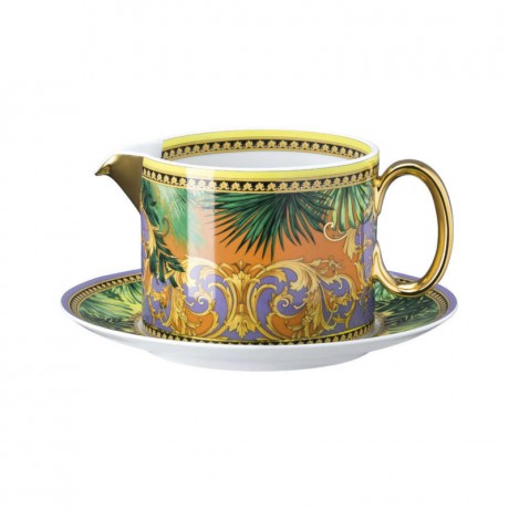 Rosenthal meets Versace Rosenthal Versace Jungle Animalier Sauciere 2-tlg. 0,50 L / 17 cm Соусник Rosenthal Versace Jungle Animalier, 2 шт. 0,50 л / 17 см