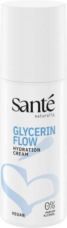SANTE Santé Glycerin Flow Cream, 50 ml, Санте Увлажняющий крем для лица Glycerin Flow с глицерином, 50 мл