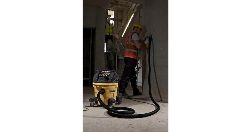 DEWALT DEWALT Nass-/Trockensauger DWV 902M gelb gelb Пылесос для сухой и влажной уборки DEWALT DWV 902M желтый