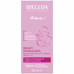 WELEDA MAMA Brust Massageoel, 50 ml, Масло Mama для массажа груди во время беременности и грудного вскармливания, 50 мл