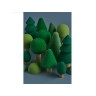 Montessori® Holzspielzeug Forest Set Деревянный игрушечный лесной набор