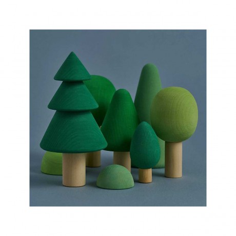 Montessori® Holzspielzeug Forest Set Деревянный игрушечный лесной набор