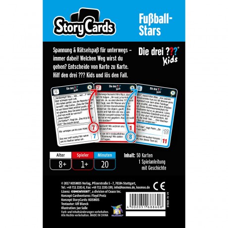Kosmos Story Cards Die drei ??? Kids Рассказ Карты Три ??? дети