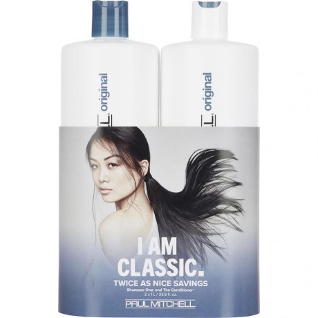 Paul Mitchell (Поль Митчелл) Original Save On Shampoo One, Shampoo Шампунь против перхоти One 1000 мл + The Conditioner 1000 мл / 1 шт.