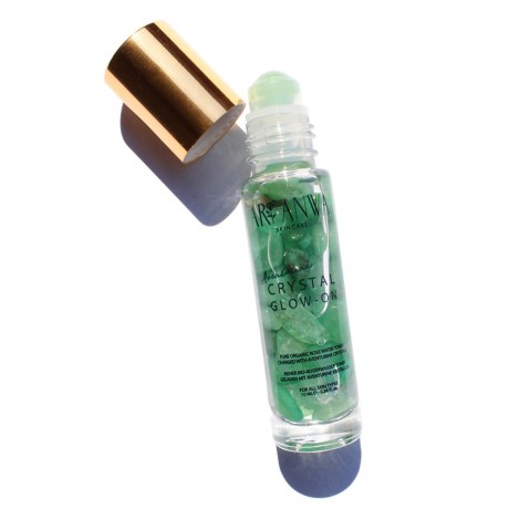 ARI ANWA Skincare Kuhlender Roll-On mit Aventurine und Rosenwasser Crystal Glow On Шариковое охлаждающее средство с авантюрином и розовой водой Crystal Glow On