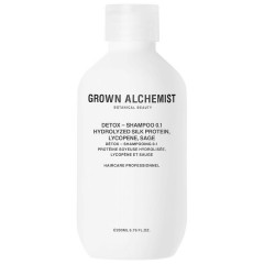Grown Alchemist Detox Shampoo 0.1 Hydrolyzed Silk Protein, Lycopene, Sage  Детокс-шампунь 0.1 Гидролизованные протеины шелка, ликопин, шалфей