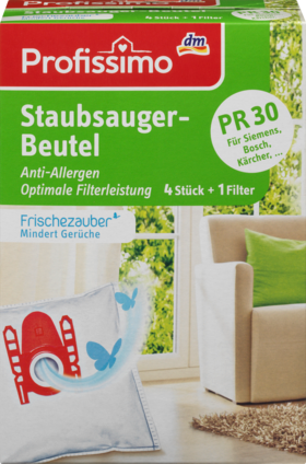 Profissimo Пылесборник для пылесоса PR30, 4 шт