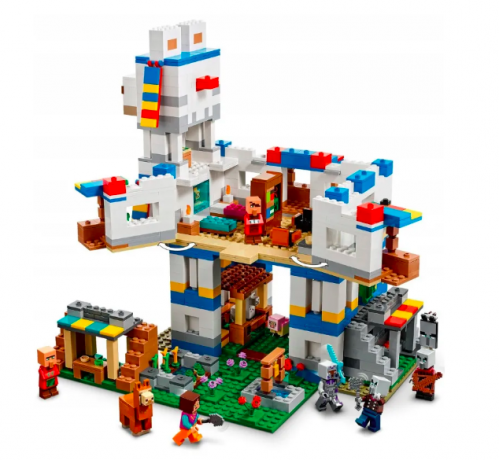 LEGO 2er Set НАБОР ЛЕГО: Minecraft 21174 Современный домик на дереве + 21188 Деревня Ламы