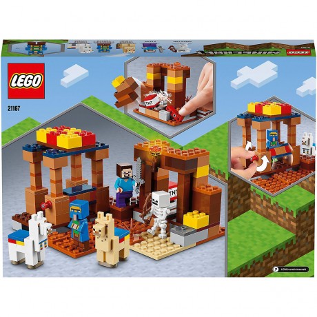 LEGO Minecraft 21167 Der Handelsplatz ЛЕГО Торговый пост
