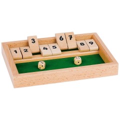 goki Wurfelspiel Shut the box Игра в кости «Закрой коробку»