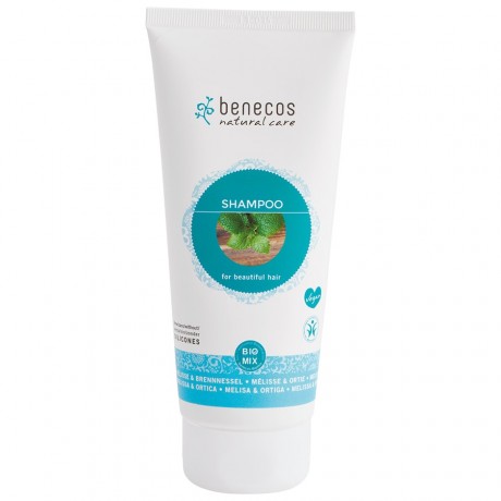 benecos (Бенекос) Melisse & Brennnessel Haarshampoo Shampoo und Conditioner, 200 мл