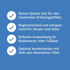 Casida EPSOM Salz Vitalbad  Солевая ванна EPSOM