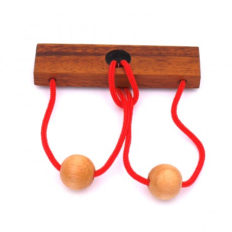 ROMBOL Seilpuzzle-Set mit unterschiedlichen Веревочный пазл с разными