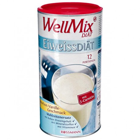 WellMix Diat EiWeisssDiat Bourbon-Vanille Geschmack 360 г