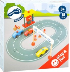 Small Foot Autorennbahn inkl. Spielset Гоночная трасса с игровым набором