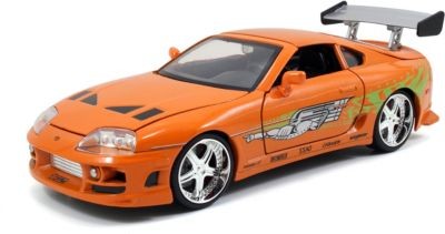Jada Fast Furious 1995 Toyota Supra 1:24 Форсаж 1995 Toyota Supra 1:24