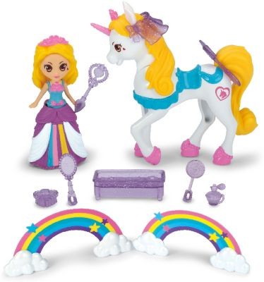 Dickie Toys Pink Drivez Unicorn Trailer Трейлер Pink Drivez Unicorn