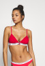 Tommy Hilfiger PADDED BRA Triangle bra tango red БЮСТГАЛЬТЕР С ПОДКЛАДКАМИ Бюстгальтер с треугольными чашечками красный танго