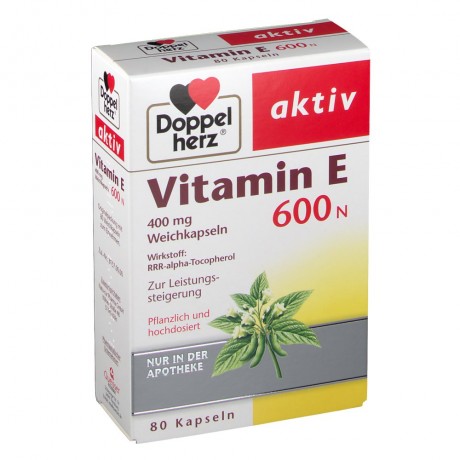 Doppelherz (Доппельхерц) aktiv Vitamin E 600 N 80 шт