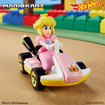 Mattel Hot Wheels Mario Kart Replica 1:64 Die-Cast Peach Hot Wheels Mario Kart Реплика 1:64 литой персик