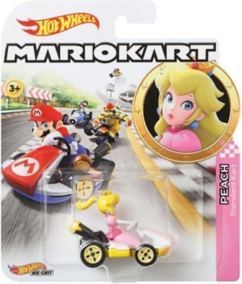 Mattel Hot Wheels Mario Kart Replica 1:64 Die-Cast Peach Hot Wheels Mario Kart Реплика 1:64 литой персик