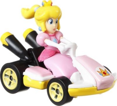 Mattel Hot Wheels Mario Kart Replica 1:64 Die-Cast Peach Hot Wheels Mario Kart Реплика 1:64 литой персик