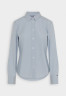 Tommy Hilfiger FIL A FIL REGULAR Button-down blouse breezy blue FIL A FIL REGULAR Блузка на пуговицах свежий синий