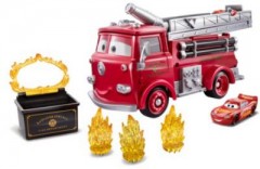 Mattel Disney Pixar Cars Farbwechsel Red Spielset und exklusives Lightning McQueen-Fahrzeug Красный игровой набор Disney Pixar Cars, меняющий цвет, и эксклюзивный автомобиль Lightning McQueen