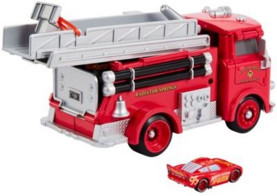 Mattel Disney Pixar Cars Farbwechsel Red Spielset und exklusives Lightning McQueen-Fahrzeug Красный игровой набор Disney Pixar Cars, меняющий цвет, и эксклюзивный автомобиль Lightning McQueen