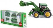 SIKU SIKU Farmer-Bundle: 3652 John Deere mit Frontlader 1:32 + 3658 Frontlader-Zubehor Набор SIKU Farmer: 3652 John Deere с фронтальным погрузчиком 1:32 + 3658 аксессуаров для фронтального погрузчика