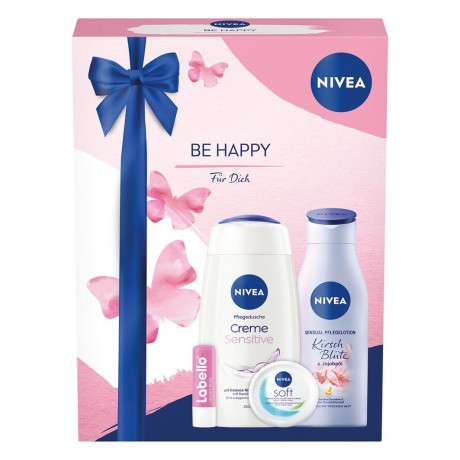 Nivea Be Happy Geschenkset  Подарочный набор Будь счастлив