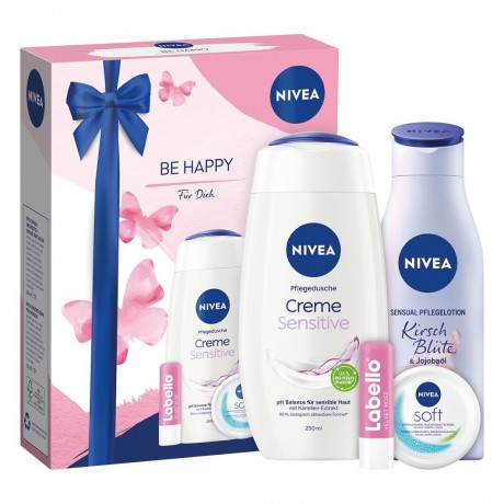 Nivea Be Happy Geschenkset  Подарочный набор Будь счастлив