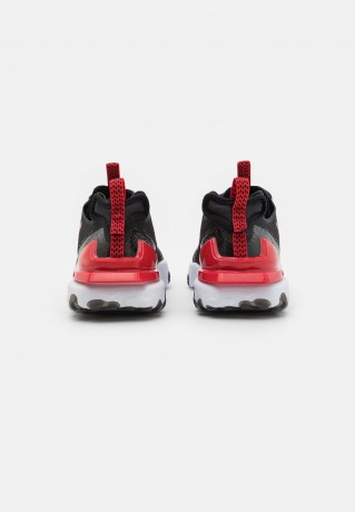 Nike Sportswear REACT VISION SC UNISEX Sneaker low black/university red/iron grey/white REACT VISION SC UNISEX Низкие кроссовки женские черный/университетский красный/железно-серый/белый