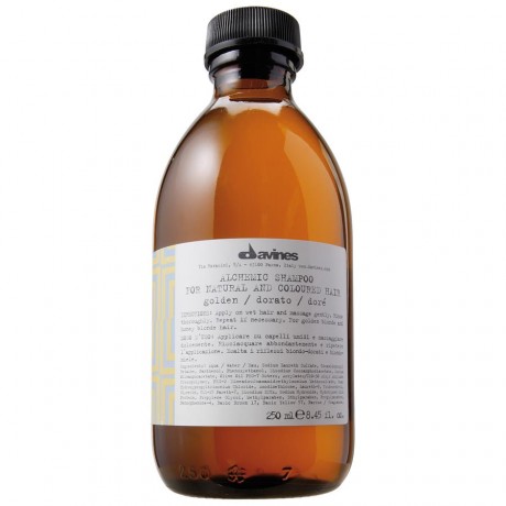 Davines (Давинес) Alchemic System Alchemic Gold Shampoo Шампунь для окрашенных волос, 280 мл