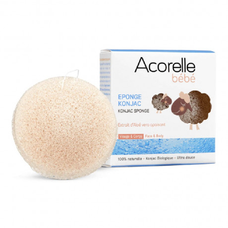 Acorelle Baby Konjac Schwamm  Детская губка с конжаком