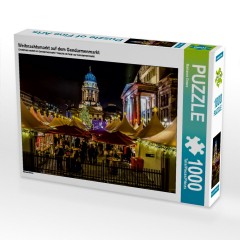 CALVENDO Puzzle CALVENDO Puzzle Weihnachtsmarkt auf dem Gendarmenmarkt Пазл CALVENDO Puzzle Рождественская ярмарка на площади Жандарменмаркт