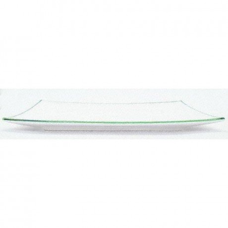 Gmundner Keramik Gmundner Keramik Gruner Rand Platzteller eckig 31 cm Gmundner Ceramics Gr?ner Rand Подтарелка квадратная 31 см