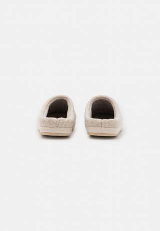 Tommy Hilfiger HOME SLIPPER FELT Mules beige ВОЙЛОК ДЛЯ ДОМАШНИХ ТАПОЧЕК Мюли бежевый