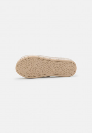 Tommy Hilfiger HOME SLIPPER FELT Mules beige ВОЙЛОК ДЛЯ ДОМАШНИХ ТАПОЧЕК Мюли бежевый