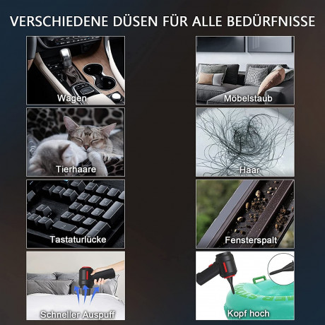 Devenirriche Devenirriche Akku-Handstaubsauger Handstaubsauger,Handstaubsauger Ultraleicht  Беспроводной ручной пылесос Devenirriche, ручной пылесос, сверхлегкий