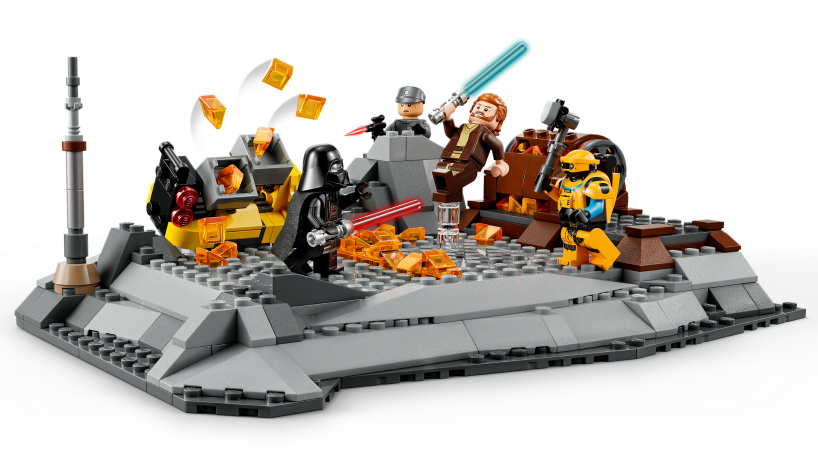 Lego Obi-Wan Kenobi vs. Darth Vader  Оби-Ван Кеноби против Дарта Вейдера