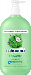 Schauma Shampoo 7 Kraeuter, 750 ml, Schauma освежающий шампунь 7 Kraeuter с комплексом семи трав и провитамином B5, 750 мл