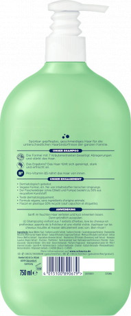 Schauma Shampoo 7 Kraeuter, 750 ml, Schauma освежающий шампунь 7 Kraeuter с комплексом семи трав и провитамином B5, 750 мл