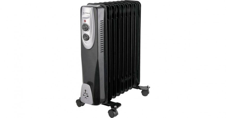 Gutfels Gutfels Ol-Radiator HR32009 schwarz/grau, 2.000 Watt schwarz/grau Масляный радиатор Gutfels HR32009 черный/серый, 2000 Вт