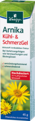 Kneipp Arnika Kuehl- und Schmerz Gel, 45 g, Kneipp лекарственный охлаждающий гель с 25% настойкой арники при ушибах и растяжениях, 45 г