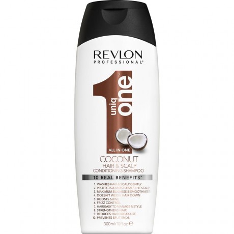 Revlon (Ревлон)  Professional Uniqone Coconut Hair & Scalp Conditioning Shampoo Шампунь против перхоти, 1000 мл