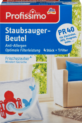 Profissimo Пылесборник для пылесоса PR40, 4 шт