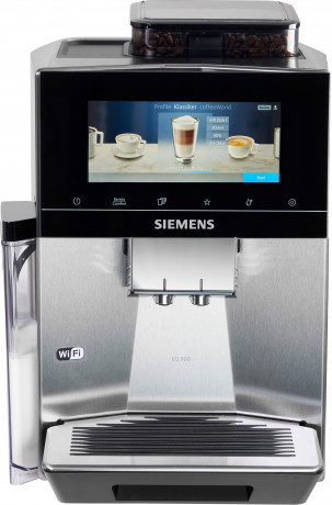 SIEMENS SIEMENS Kaffeevollautomat EQ900 TQ903D43, Home Connect App, baristaMode, superSilent, 6,8” Full-Touch-Display Полностью автоматическая кофемашина SIEMENS EQ900 TQ903D43, приложение Home Connect, режим baristaMode, супертихая работа, полностью сен