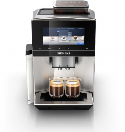 SIEMENS SIEMENS Kaffeevollautomat EQ900 TQ903D43, Home Connect App, baristaMode, superSilent, 6,8” Full-Touch-Display Полностью автоматическая кофемашина SIEMENS EQ900 TQ903D43, приложение Home Connect, режим baristaMode, супертихая работа, полностью сен