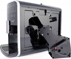 Melitta Melitta Kaffeevollautomat Barista TS Smart F850-102, schwarz, 21 Kaffeerezepte  8 Benutzerprofile, 2-Kammer Bohnenbehalter  Полностью автоматическая кофемашина Melitta Barista TS Smart F850-102, черный, 21 рецепт кофе, 8 пользовательских профилей,